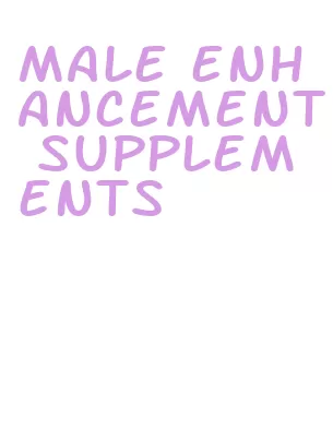 male enhancement supplements