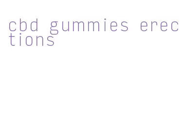 cbd gummies erections