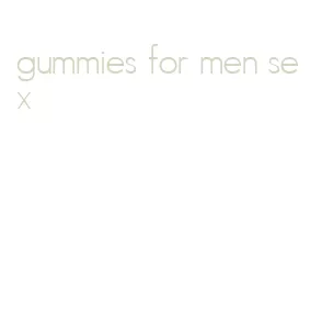 gummies for men sex