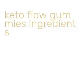 keto flow gummies ingredients