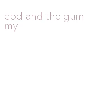 cbd and thc gummy
