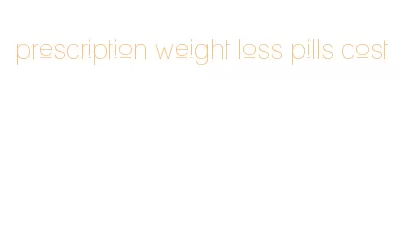 prescription weight loss pills cost