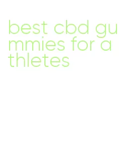 best cbd gummies for athletes