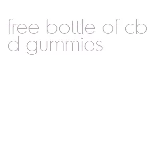 free bottle of cbd gummies