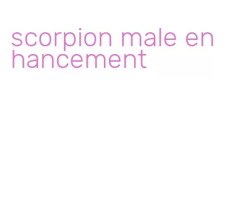 scorpion male enhancement