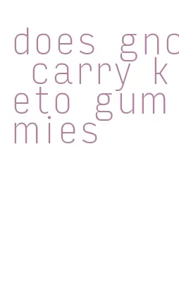 does gnc carry keto gummies
