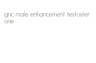 gnc male enhancement testosterone