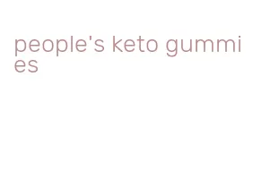 people's keto gummies