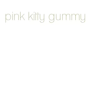 pink kitty gummy