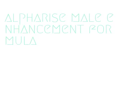 alpharise male enhancement formula