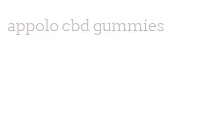 appolo cbd gummies