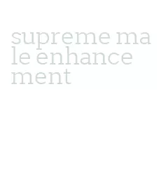 supreme male enhancement