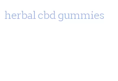 herbal cbd gummies