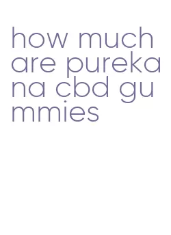 how much are purekana cbd gummies