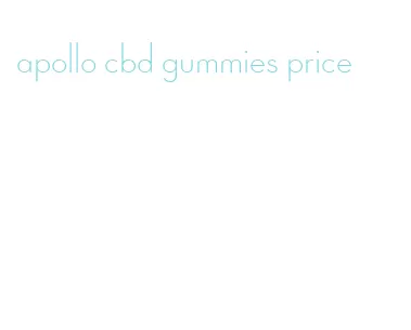apollo cbd gummies price