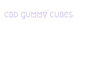 cbd gummy cubes